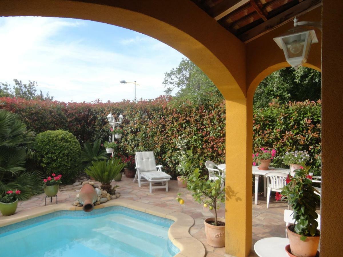 Deux Chambres Chez L'Habitant Dans Villa De Charme Avec Piscine Et Proche Mer Кюерс Екстер'єр фото