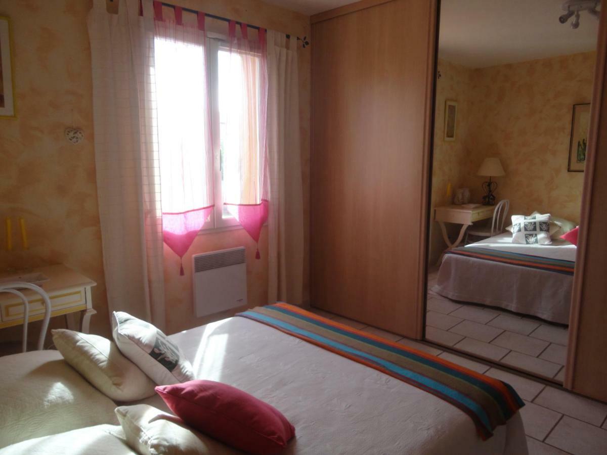 Deux Chambres Chez L'Habitant Dans Villa De Charme Avec Piscine Et Proche Mer Кюерс Екстер'єр фото